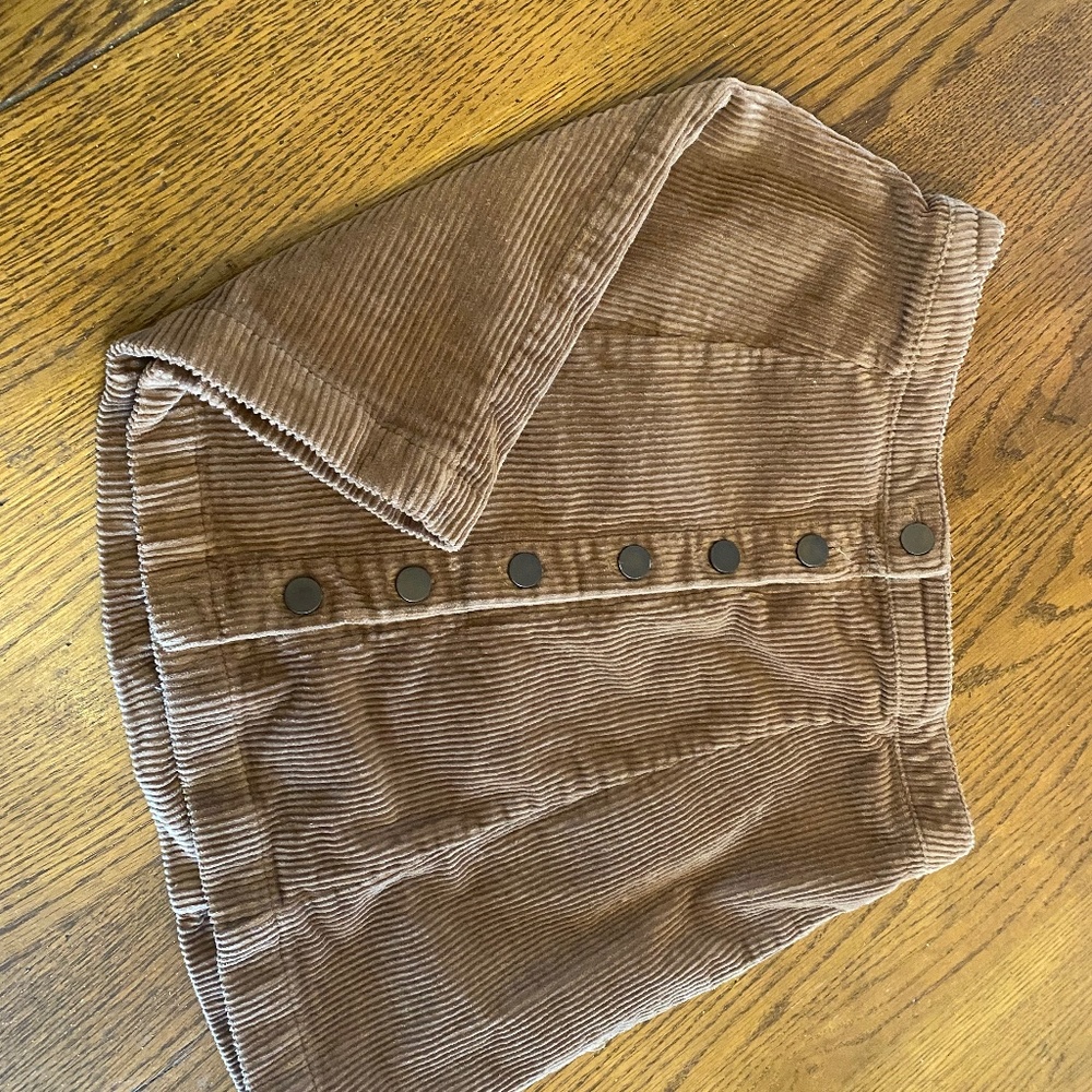 Corduroy skirt